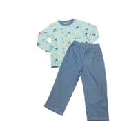 Sage & Lilly Airplane Boys Pant Set