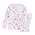Magnolia Baby Dancing Hearts Long Pajamas Pink