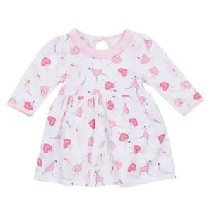 Magnolia Baby Dancing Hearts L/S Dress