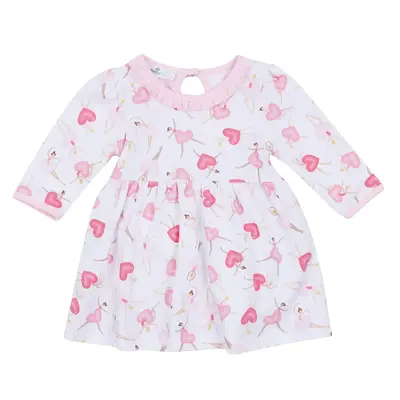 Magnolia Baby Dancing Hearts L/S Dress
