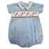 Lulu Bebe Candy Cane Boys Pleated Bubble