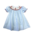 Lulu Bebe Candy Cane Smocked Bishop