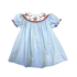 Lulu Bebe Candy Cane Smocked Bishop