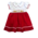 Lulu Bebe Gingerbread House Smocked Waist Dress