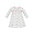 Petit Bebe Holiday Pink Wreath Print Knit Dress