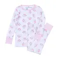Magnolia Baby Santa Baby Pink Long Pajamas