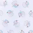 Magnolia Baby Santa Baby Lt Blue Long Pajamas