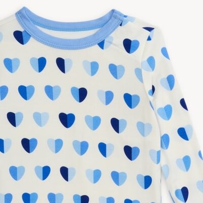 Magnetic  Me Blue XOXO Modal L/S PJ