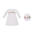 Petit Bebe Nativity Pink Stripe Knit LS Dress