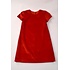 Maggie Breen Red Velvet A-line Dress