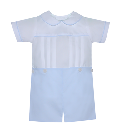 Remember Nguyen Blue Owen Button Suit