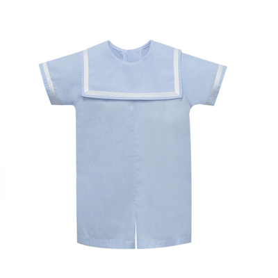 Baby Sen Blue Rowan Romper Sailor Sky