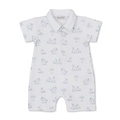 Kissy Kissy Springtime Bunny Fun Printed Short Playsuit