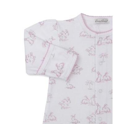 Kissy Kissy Springtime Bunny Fun Printed Pink Convertible Gown