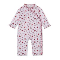 Kissy Kissy Hearts Galore Printed Playsuit