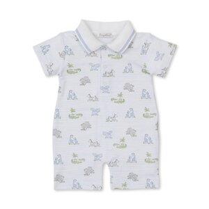 Kissy Kissy Safari Party Printed Short Playsuit