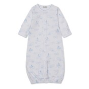 Kissy Kissy Nightfall Printed Light Blue Convertible Gown