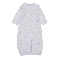 Kissy Kissy Nightfall Printed Light Blue Convertible Gown
