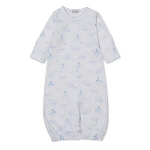 Kissy Kissy Nightfall Printed Light Blue Convertible Gown