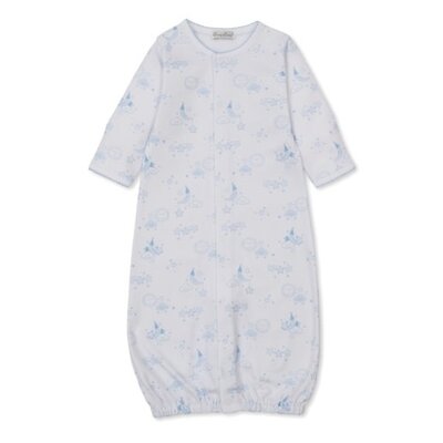 Kissy Kissy Nightfall Printed Light Blue Convertible Gown