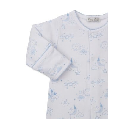 Kissy Kissy Nightfall Printed Light Blue Convertible Gown