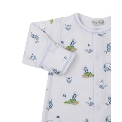 Kissy Kissy Golf Championship Printed Lt Blue Convertible Gown