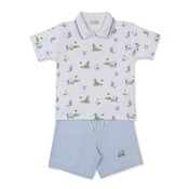 Kissy Kissy Golf Championship Printed Bermuda Set