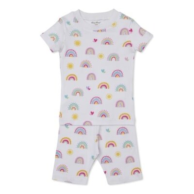 Kissy Kissy Rainbow Sunshine Printed Short Snug PJ Set