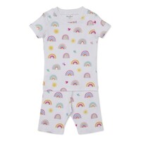 Kissy Kissy Rainbow Sunshine Printed Short Snug PJ Set