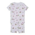 Kissy Kissy Golf Championship Printed Pink Short Snug PJ Set