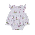 Kissy Kissy Golf Championship Printed Pink Bodysuit Dress