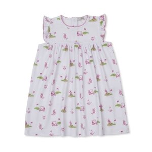 Kissy Kissy Golf Championship Printed Pink Dress