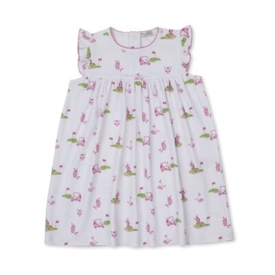 Kissy Kissy Golf Championship Printed Pink Dress