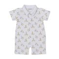 Kissy Kissy Baby's First Easter Printed Short Playsuit