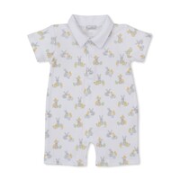 Kissy Kissy Baby's First Easter Printed Short Playsuit
