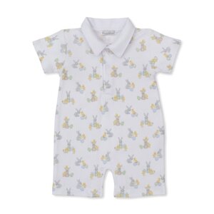 Kissy Kissy Baby's First Easter Printed Short Playsuit