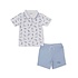 Kissy Kissy Puppy Patch Printed Bermuda Set