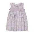 Kissy Kissy Pastel Gardens Printed Smocked Dress