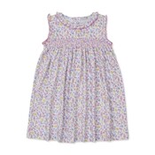 Kissy Kissy Pastel Gardens Printed Smocked Dress