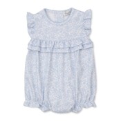 Kissy Kissy Country Gardens Lt Blue Printed Bubble