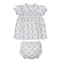 Kissy Kissy Baby's First Easter Printed Smocked Dress Set