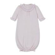 Kissy Kissy Smocked Ruffle Pink Sack