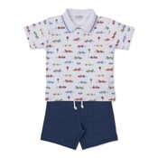 Kissy Kissy Sizzling Speedway Printed Bermuda Set