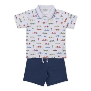 Kissy Kissy Sizzling Speedway Printed Bermuda Set