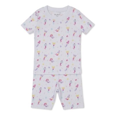 Kissy Kissy *PRE-ORDER*Underwater Mermaids Printed Short Snug PJ Set