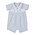 Kissy Kissy Classic Treasures Lt Blue Stripe Sailboat Short Playsuit