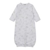 Kissy Kissy Nightfall Printed Silver Convertible Gown