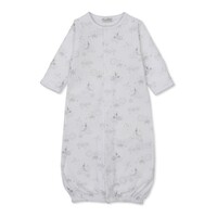 Kissy Kissy Nightfall Printed Silver Convertible Gown