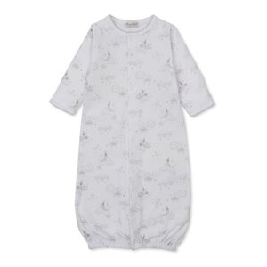 Kissy Kissy Nightfall Printed Silver Convertible Gown