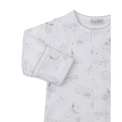 Kissy Kissy Nightfall Printed Silver Convertible Gown